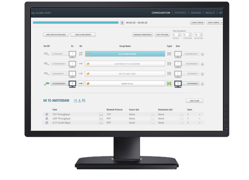 Keysight IXIA IxChariot — программная платформа тестирования производительности сетей и приложений
