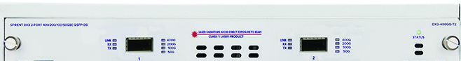 VIAVI (Spirent) TestCenter 400G dX3/pX3 - 2/4/8 ports - семейство тестовых систем и модулей Ethernet до 400GE