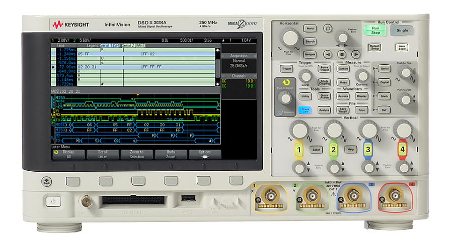 DSOX3034A Keysight осциллограф