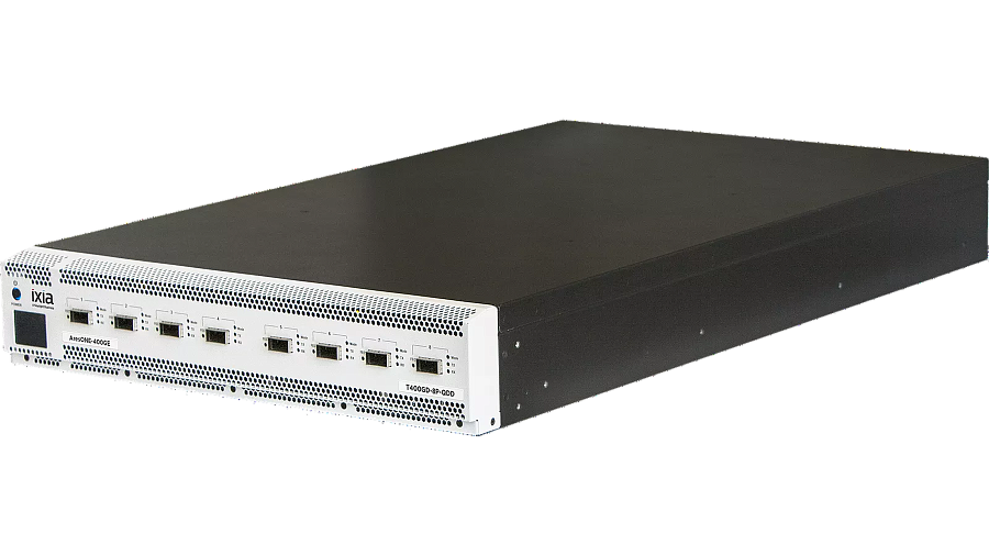 Keysight IXIA AresONE-400GE QSFP-DD High-Density 8-Port Test System — высокоплотная 8-портовая тестовая система Ethernet 400GE