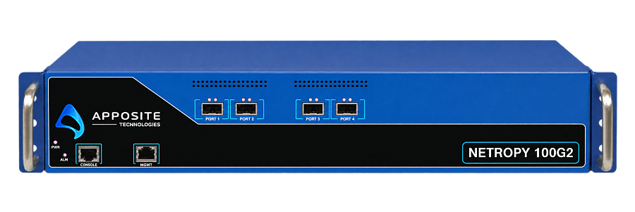 Apposite Netropy Network Emulator Series — аппаратные эмуляторы сетевых условий Ethernet от 1 до 400 Гбит/с