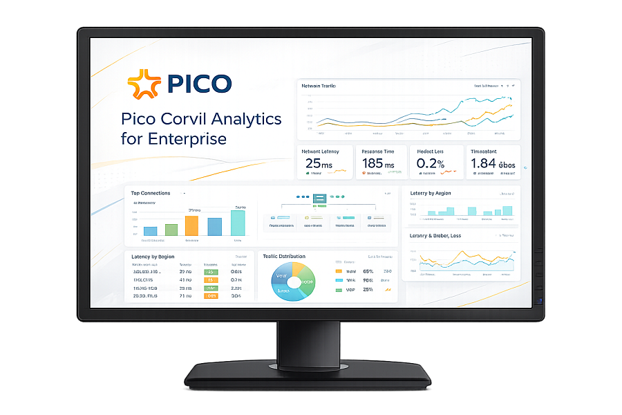 Pico Corvil Analytics for Enterprise — платформа сетевой и прикладной аналитики для корпоративной инфраструктуры