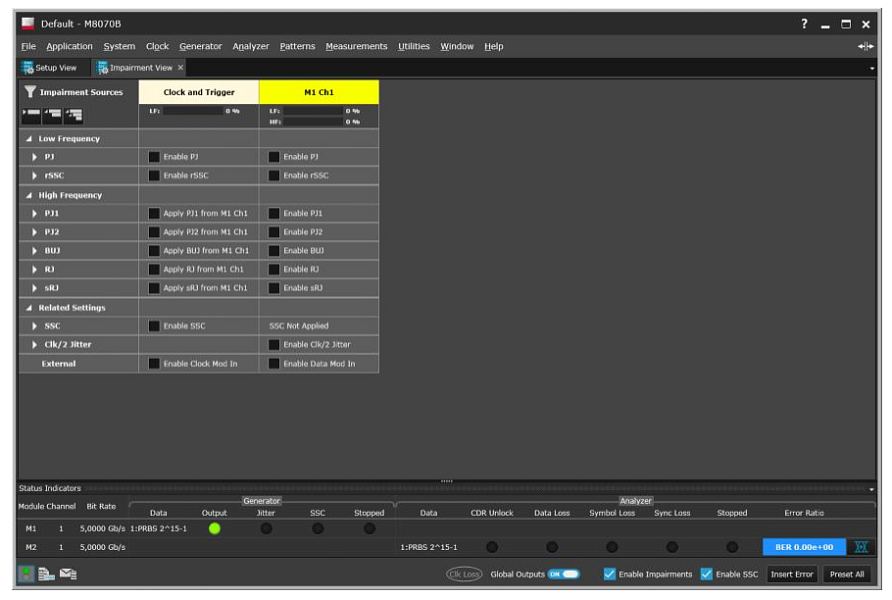 M8070B Keysight ПО для тестера BER