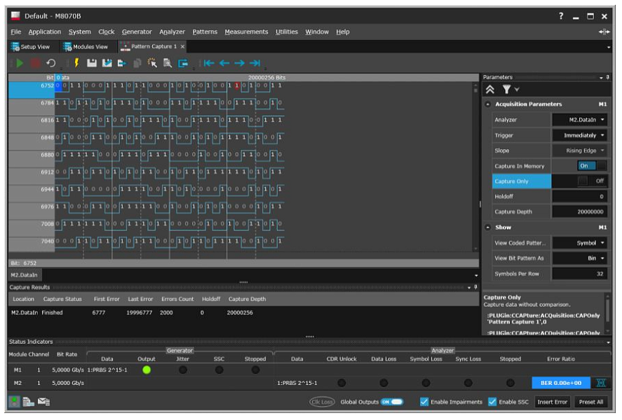 M8070B Keysight ПО для тестера BER