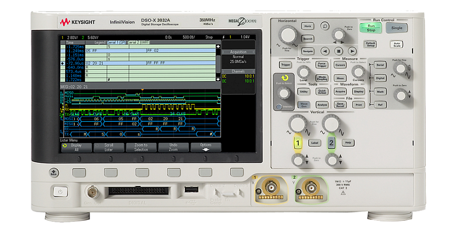 DSOX3032A Keysight осциллограф