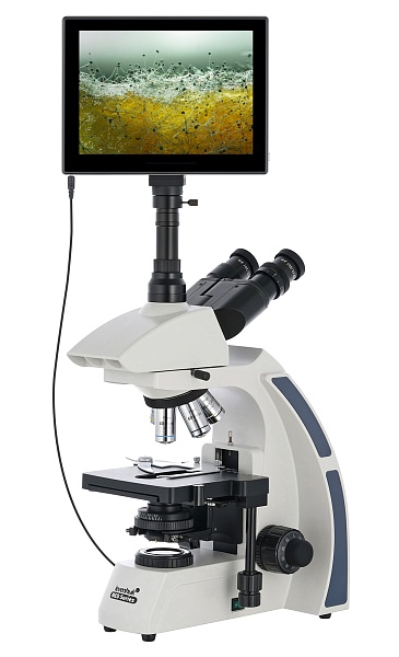 Цифровой тринокулярный микроскоп Levenhuk MED D40T LCD
