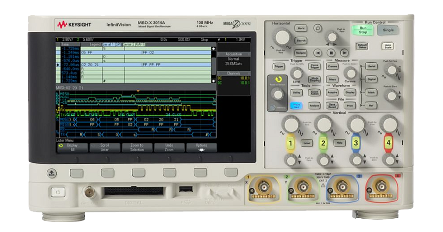 MSOX3014A Keysight осциллограф