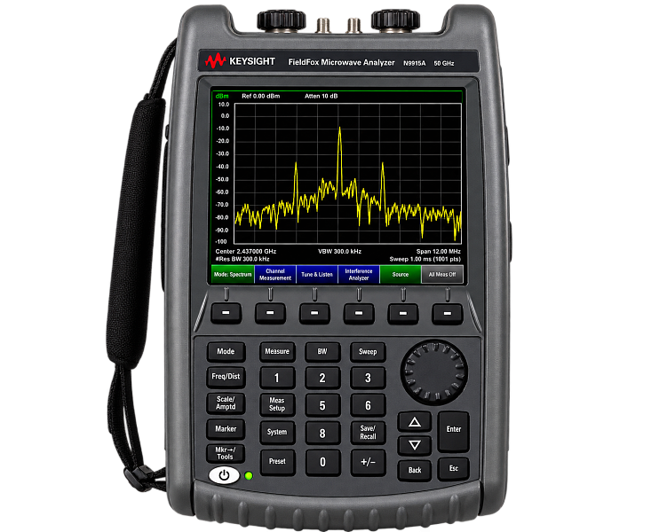 Keysight N9960A FieldFox A Handheld Microwave Spectrum Analyzer 32 GHz — портативный анализатор спектра для полевых RF- и микроволновых измерений