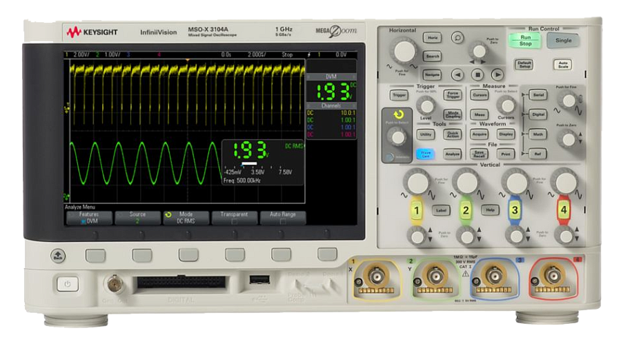 MSOX3104A Keysight осциллограф