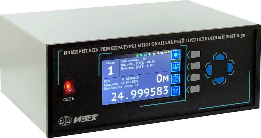 Измерители температуры многоканальные прецизионные МИТ 8.30