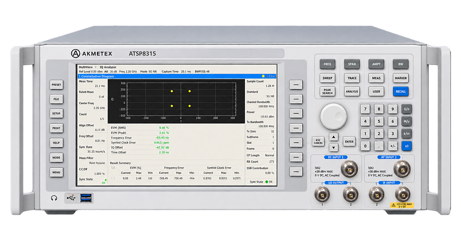 AKMETEX ATSP8315 - тестер терминалов NB-IoT/eMTC для разработки, верификации и сертификационных испытаний