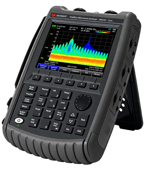 Keysight N9913C FieldFox C Handheld RF Analyzer 4 GHz — портативный комбинированный RF-анализатор для кабельных, антенных, спектральных и векторных измерений