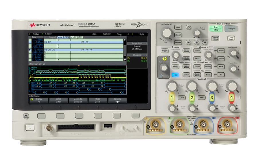 DSOX3014A Keysight осциллограф