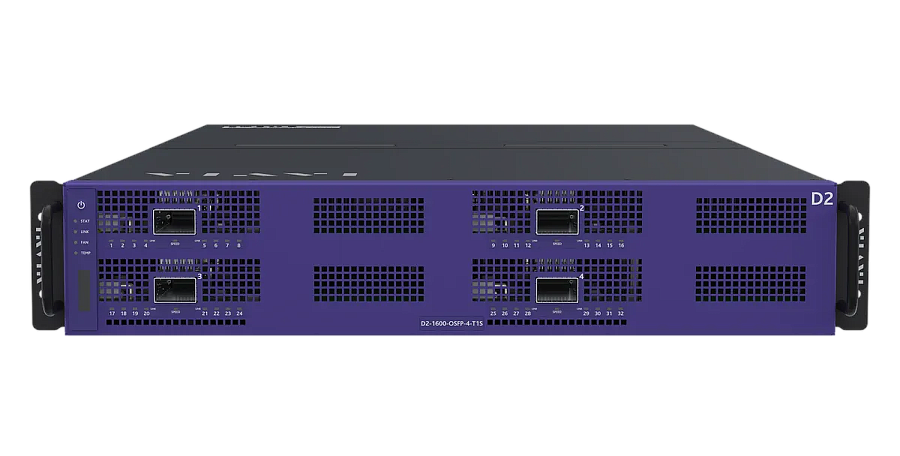 VIAVI TestCenter D2 1.6T — 4-портовая высокопроизводительная тестовая система Ethernet 1,6 Тбит/с