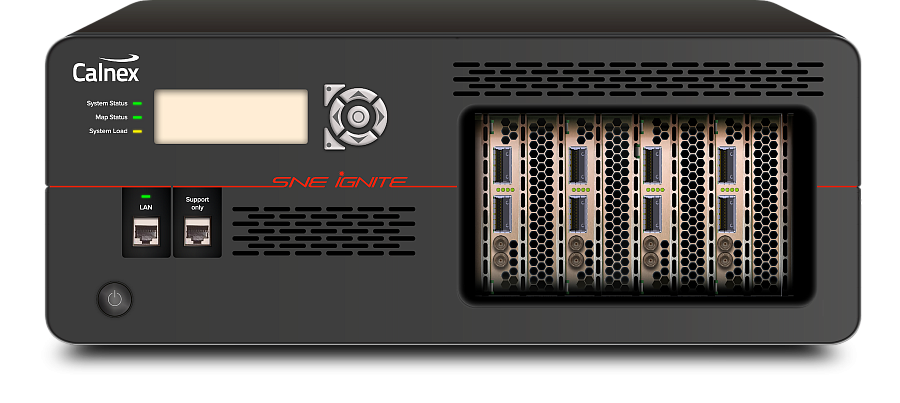 Calnex SNE Ignite 400G — высокоскоростной эмулятор сетевых условий Ethernet 400GE для AI/HPC-инфраструктуры