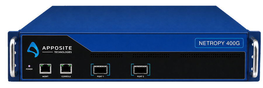Apposite Netropy Network Emulator Series — аппаратные эмуляторы сетевых условий Ethernet от 1 до 400 Гбит/с