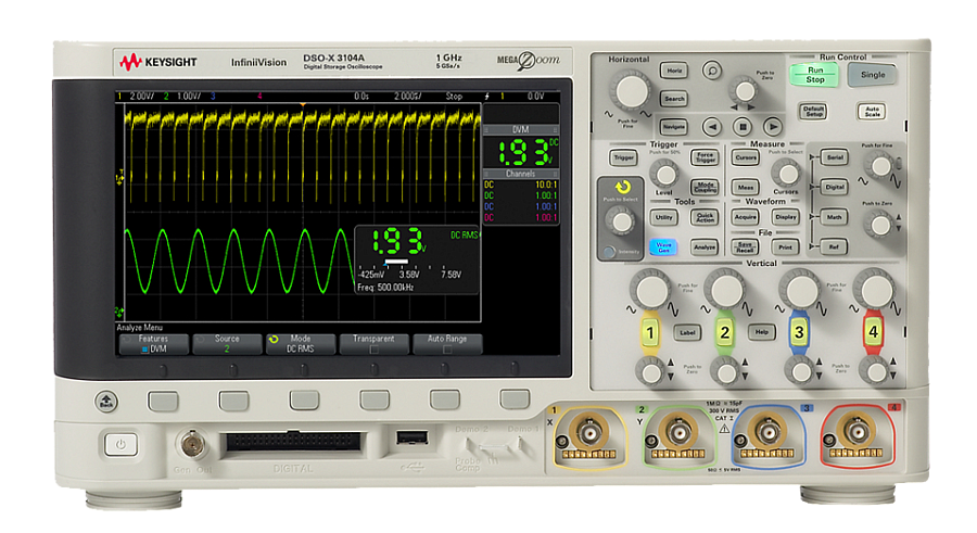 DSOX3104A Keysight осциллограф