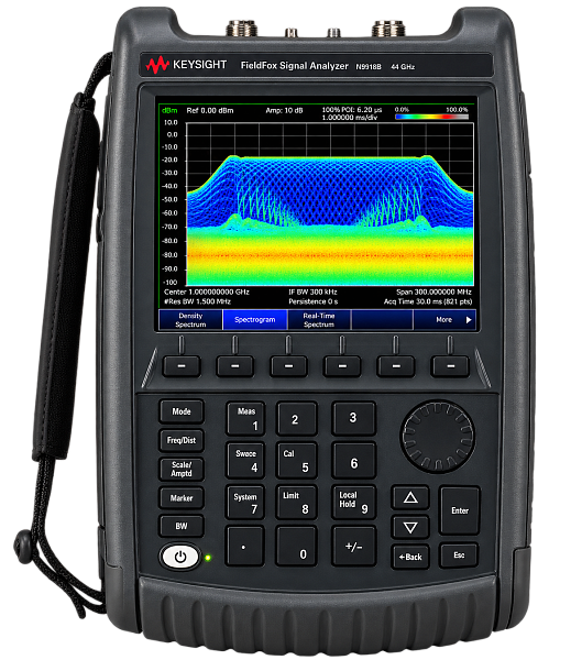 Keysight N9938B FieldFox B Handheld Microwave Spectrum Analyzer 26.5 GHz — портативный анализатор спектра для полевых RF- и микроволновых измерений