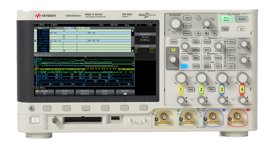 MSOX3024A Keysight осциллограф
