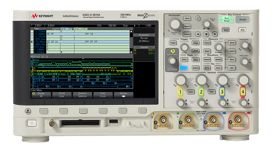 DSOX3024A Keysight осциллограф