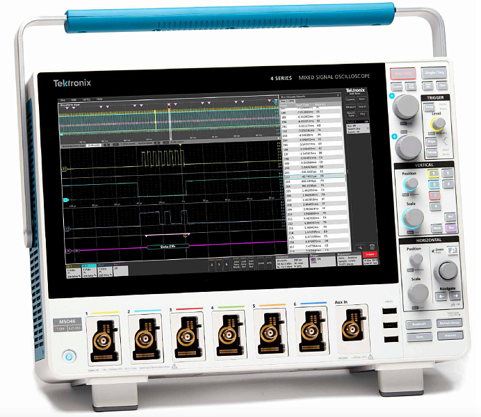 Серия MSO 4 Tektronix Осциллографы