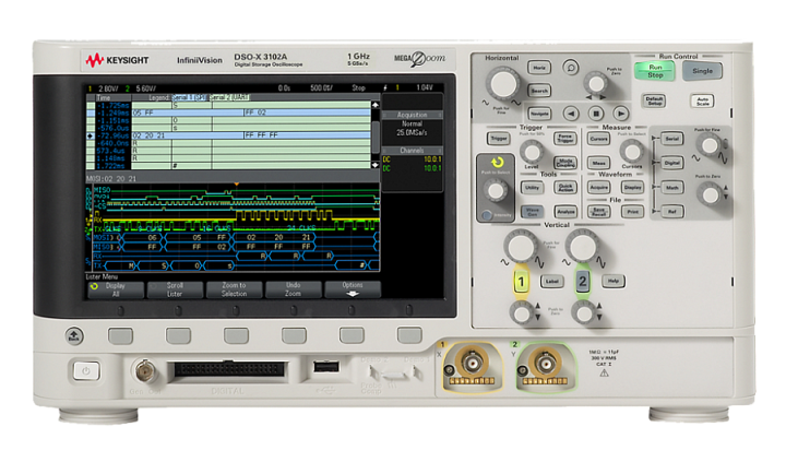 DSOX3102A Keysight осциллограф