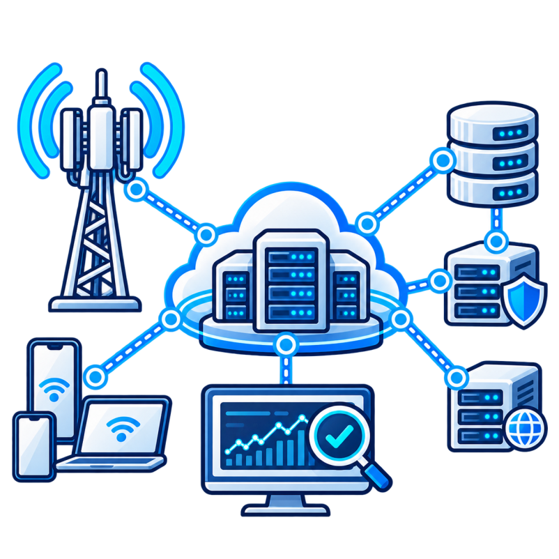 Тест ядра (CORE) мобильной сети 4G/5G
