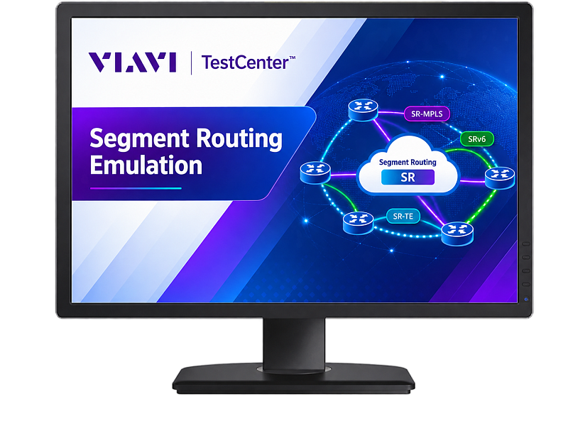 VIAVI (Spirent) TestCenter Segment Routing Emulation — решение для эмуляции и тестирования Segment Routing и SRv6