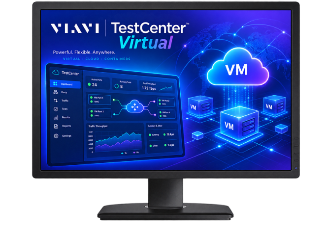 VIAVI (Spirent) TestCenter Virtual — виртуальная платформа тестирования сетей L2–L7