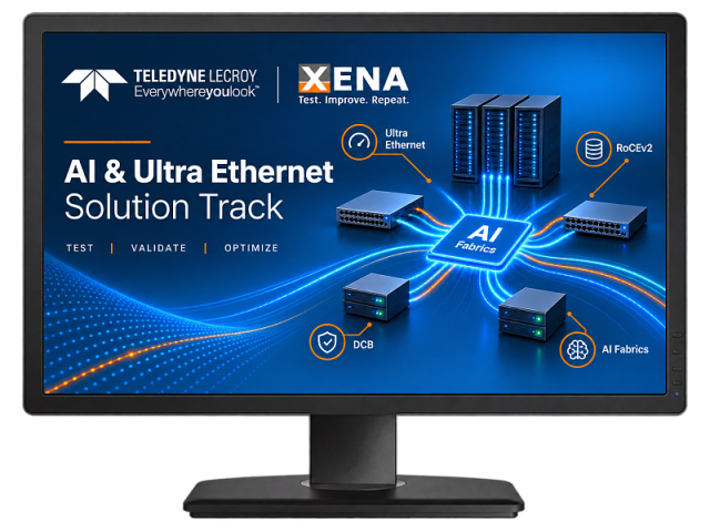 Teledyne LeCroy Xena AI & Ultra Ethernet Solution Track — программное расширение для тестирования Ultra Ethernet в AI/HPC-сетях