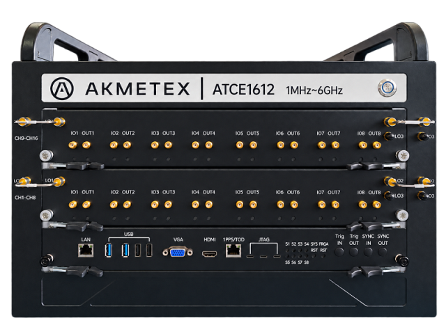 AKMETEX ATCE1612 — серия многоканальных RF-эмуляторов радиоканалов для лабораторного моделирования сложных условий распространения беспроводных сигналов