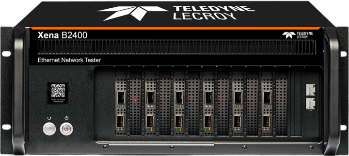 Teledyne LeCroy Xena B2400 — модульное 4U шасси для генераторов и анализаторов Ethernet-трафика