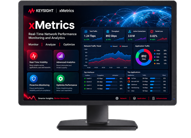 Keysight xMetrics — программное решение для мониторинга и анализа торговой инфраструктуры в реальном времени