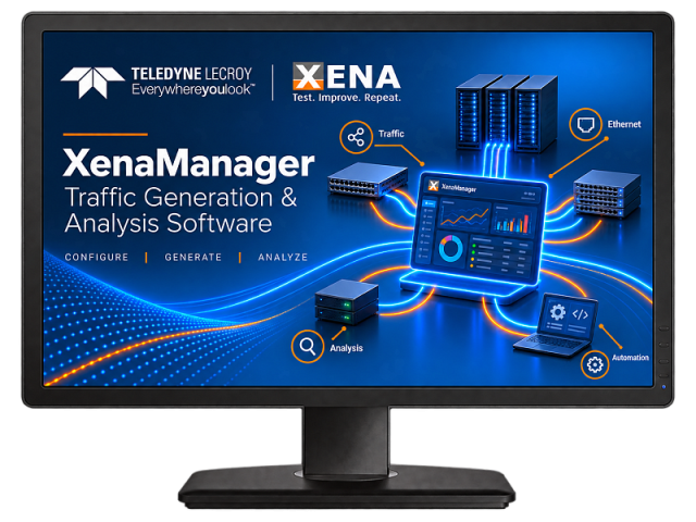 Teledyne LeCroy XenaManager — программное обеспечение для генерации и анализа Ethernet-трафика