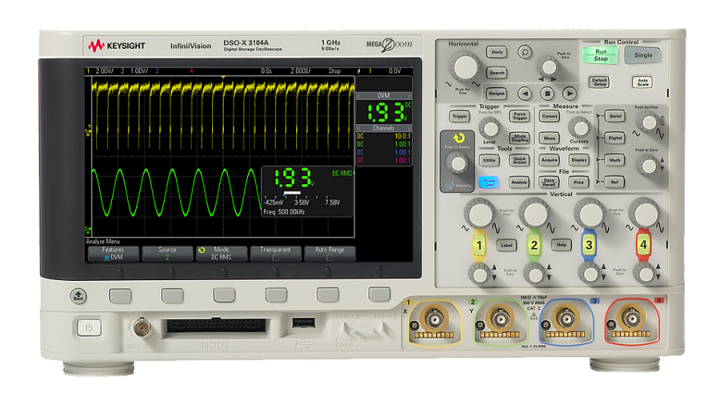 DSOX3104A Keysight осциллограф